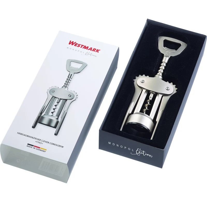 Westmark Hebelkorkenzieher »FINO« Monopol Edition, edelmattiert- #6160-3380