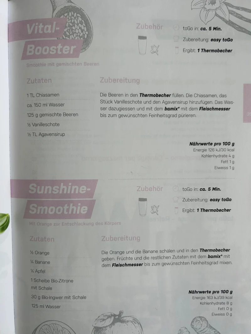 bamix® Kochbuch "toGo"