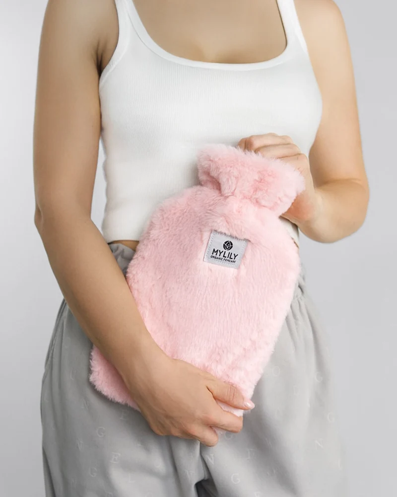 Wärmflasche Rosa