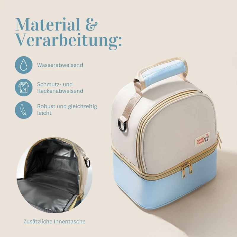 Milchkühltasche Mamatasche Babyflaschen-Tragetasche Rucksack
