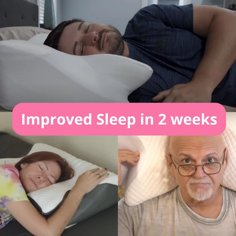 Ortho-PILLOW™ | Memory Foam Neck pillow