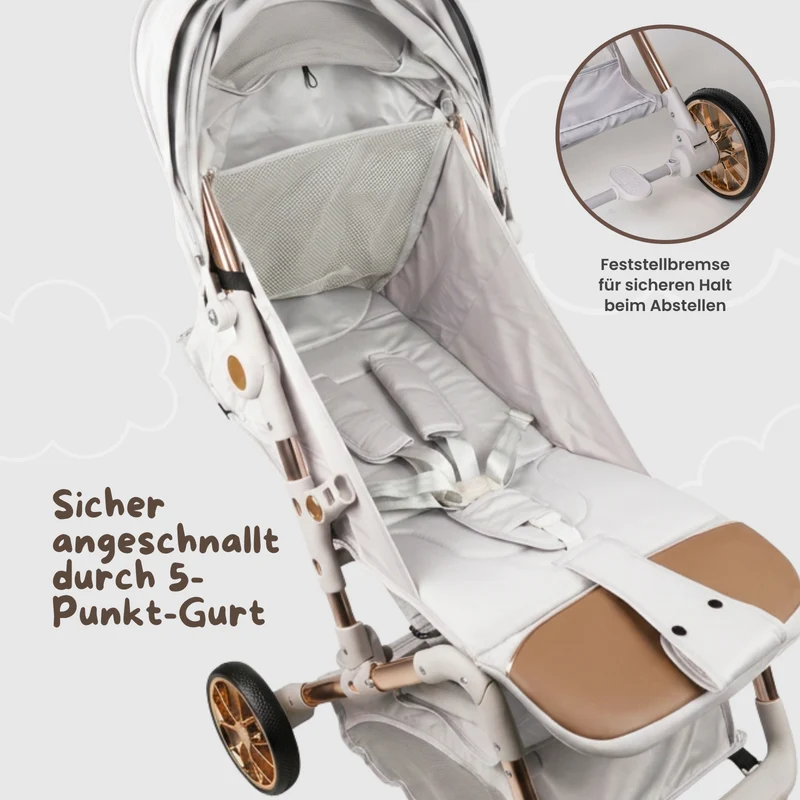 Kinderwagen Reisebuggy Kinderbuggy Babywagen Stroller Klappbuggy