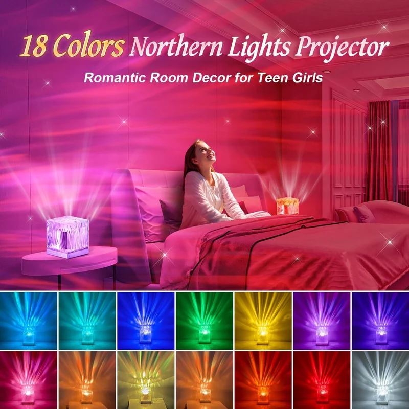 Sternenhimmel Projektor 18 Color Geschenke für Frauen mit Geschenkbox