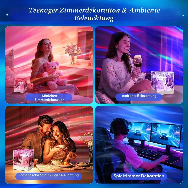 Sternenhimmel Projektor 18 Color Geschenke für Frauen mit Geschenkbox