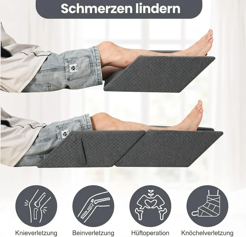 2-Teil Modulares Beinkissen, Beinhochlagerungskissen