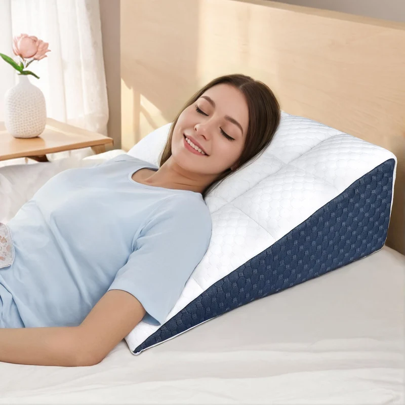 30cm Keilkissen für Bett und Sofa, Bettkeil aus Memory-Schaum