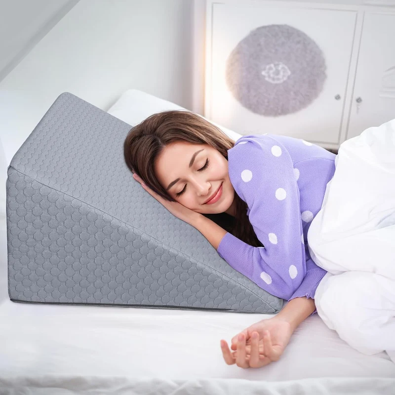 30cm Keilkissen für Bett und Sofa, Bettkeil aus Memory-Schaum