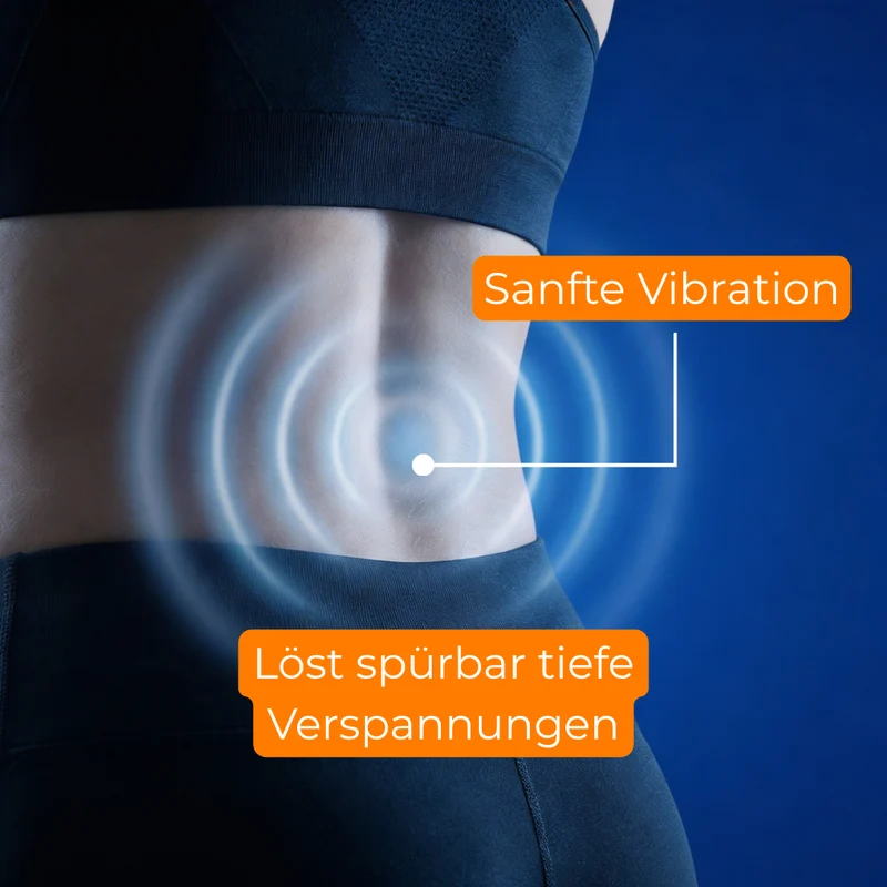 Relivio™ Pro — Lendenwirbel-Kissen mit Wärme, Vibration & Traktion