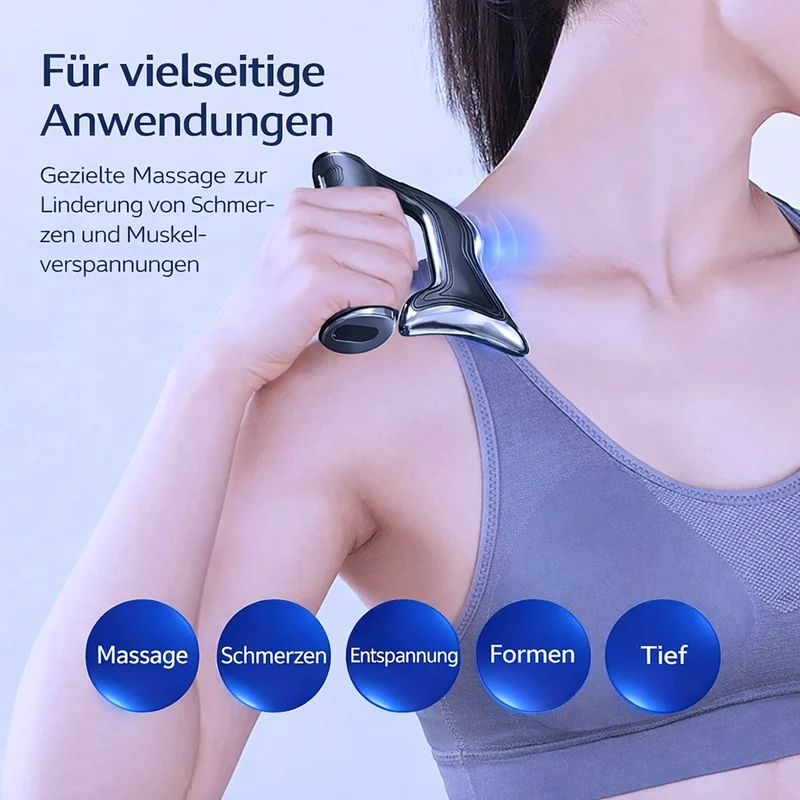 Elektrisches Faszienmassagegerät für spürbare Muskelentspannung