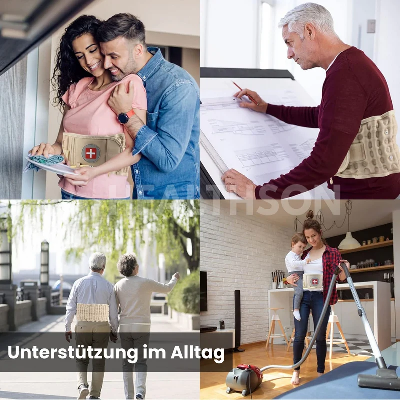 Lumbara® Dekompressionsgürtel | Für deinen Rücken-Typ | + Gratis eBook | 14 Tage risikofrei testen