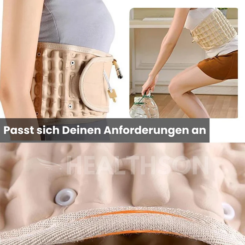 Lumbara® Dekompressionsgürtel | Für deinen Rücken-Typ | + Gratis eBook | 14 Tage risikofrei testen