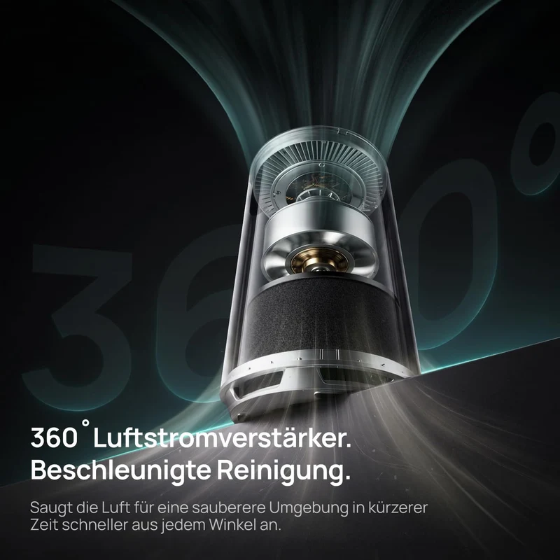 Smart Luftreiniger 530S für Schlafzimmer, CADR 221 m³/h