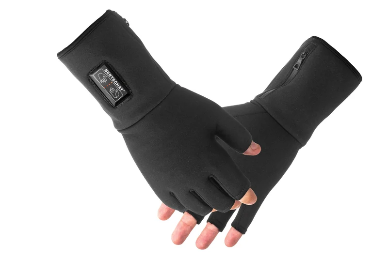 Heated Fingerless Under Gloves - Dual Heating