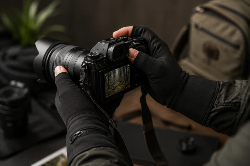 Heated Fingerless Under Gloves - Dual Heating