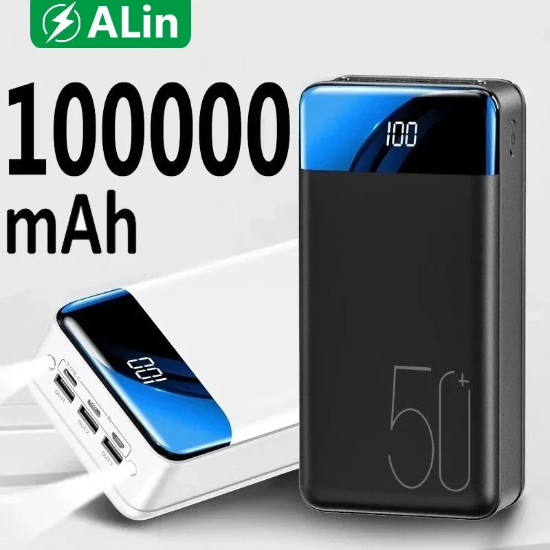 Powerbank 50.000 mAh – Ultra Hohe Kapazität & Schnellladen | Cervora