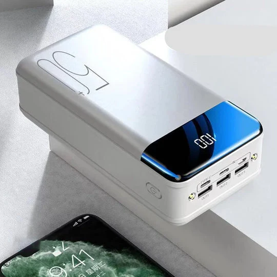 Powerbank 50.000 mAh – Ultra Hohe Kapazität & Schnellladen | Cervora