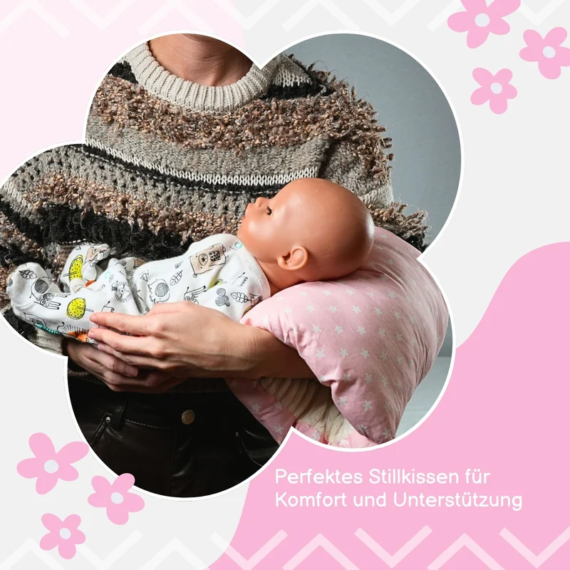Arm-Stützkissen Baby-Stillkissen Lagerungskissen Lagerungsrolle Entlastungspolster