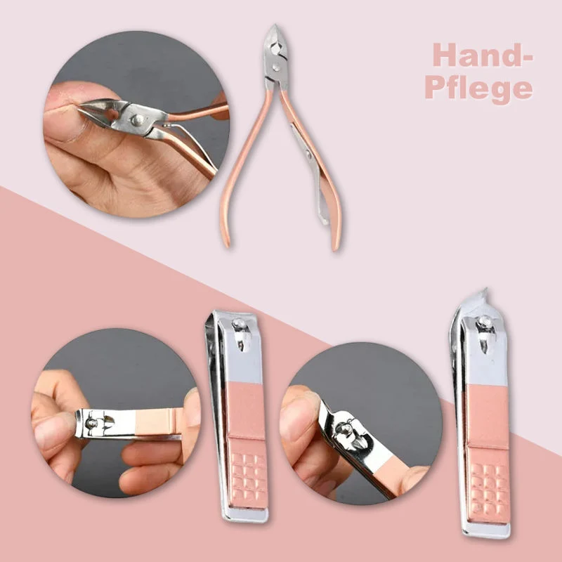 Maniküre Set Pediküre Nagelscheren Nagelpflege Knipser Mitesser