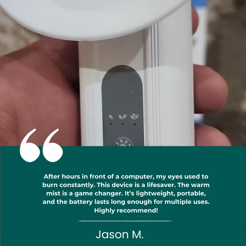 EyeComfort Pro™ Pflegegerät für trockene Augen