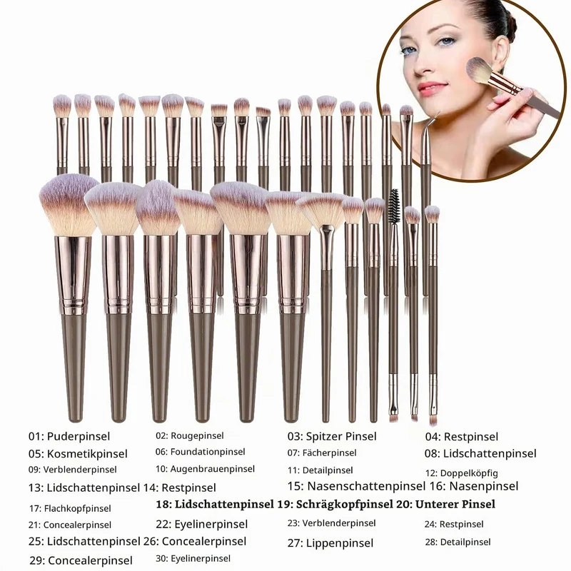 Make-up Pinsel Set, Professionelles Makeup Brushes Set#1