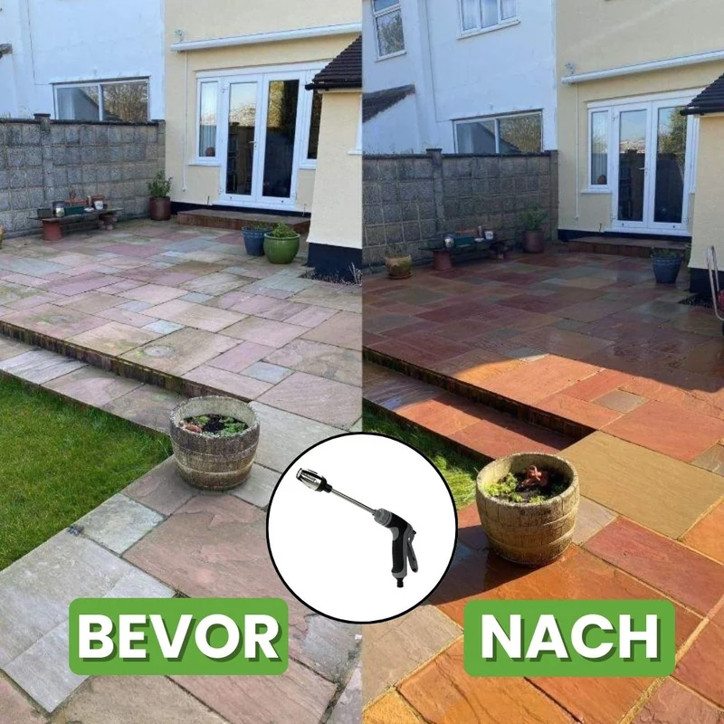Hochdruckreiniger Aufsatz für Gartenschlauch – Kraftvolle Reinigung Ohne Teure Geräte | Cervora