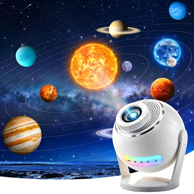 Sternenhimmel Projektor Galaxy Projector Geschenke Nachttischlampe