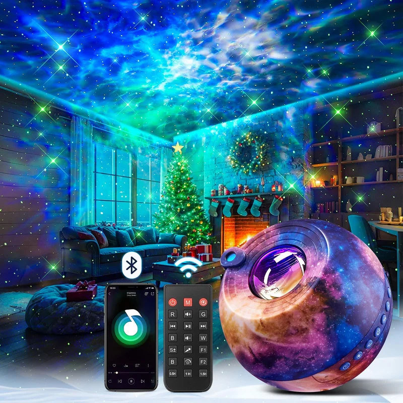 Sternenhimmel Projektor Galaxy Projector Geschenke Nachttischlampe