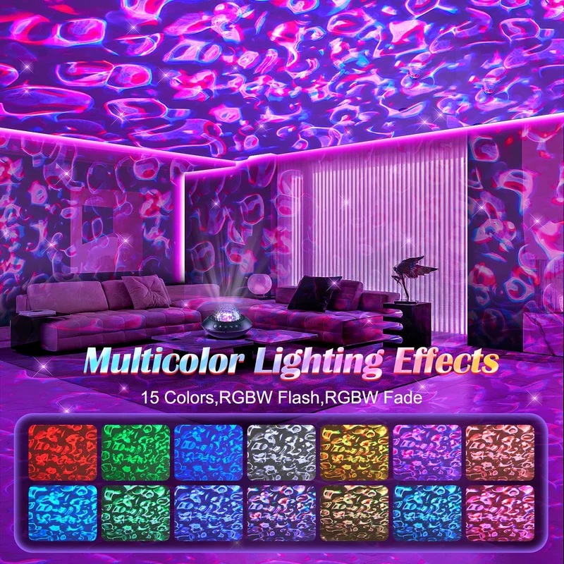 Sternenhimmel Projektor Galaxy Projector Geschenke Nachttischlampe