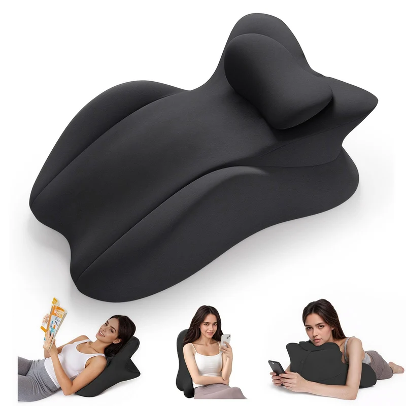 Keilkissen, Lesekissen Entspannungskissen für Bett, Sofa und Boden