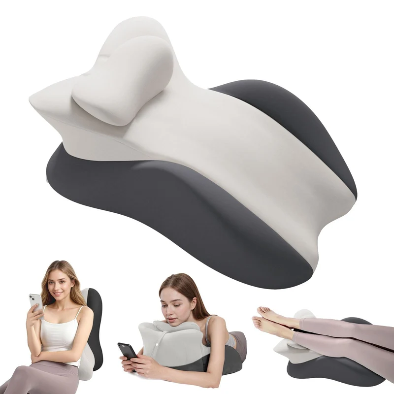 Keilkissen, Lesekissen Entspannungskissen für Bett, Sofa und Boden