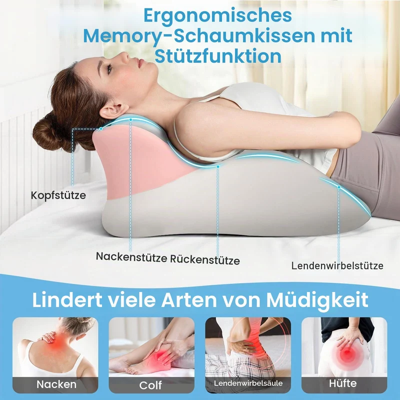 Keilkissen, Lesekissen Entspannungskissen für Bett, Sofa und Boden