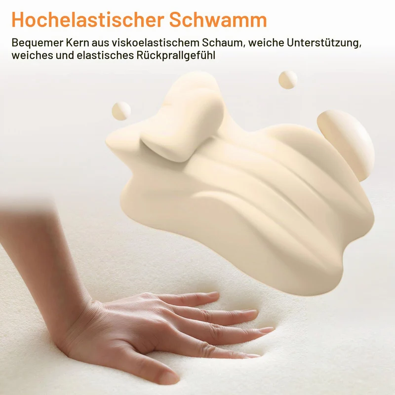 Keilkissen, Lesekissen Entspannungskissen für Bett, Sofa und Boden