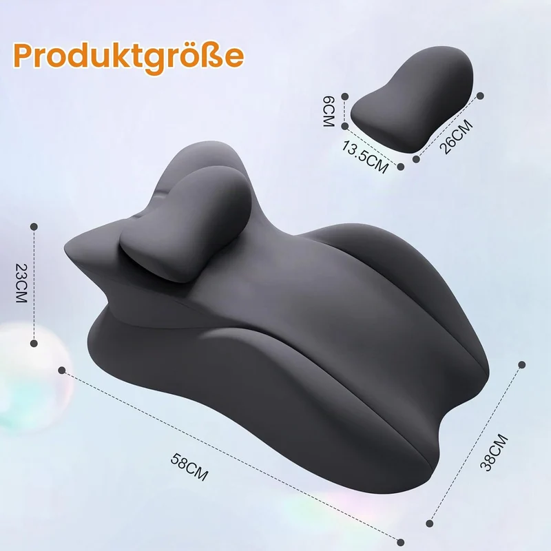 Keilkissen, Lesekissen Entspannungskissen für Bett, Sofa und Boden