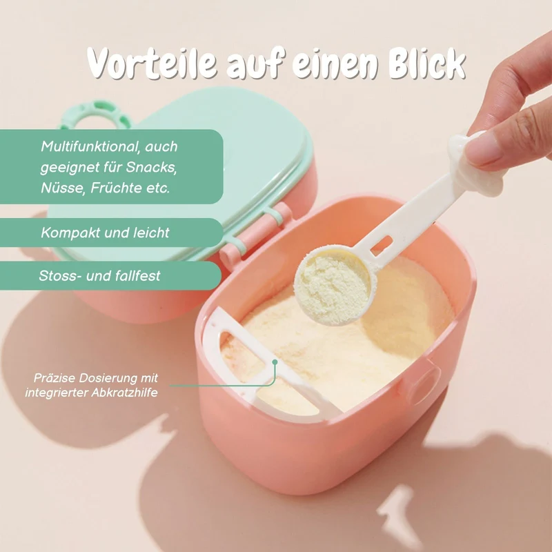 Baby-Milchpulverbox Lebensmittelbox Behälter Milchpulverspender Aufbewahrungsbox
