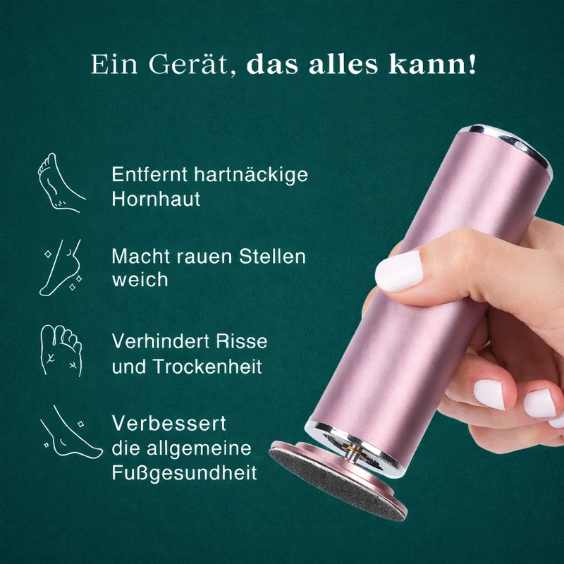SilkySole™ Profi Hornhautentferner – Ideal für Zuhause