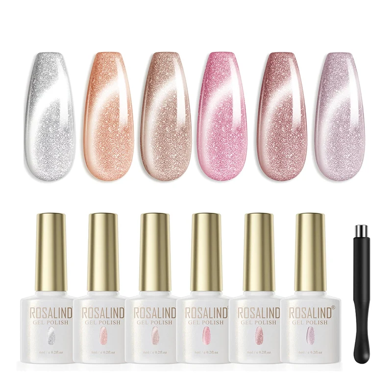 UV Nagellack Thermo 6 Farben UV Gellack Farbwechsel Gel Nagellack