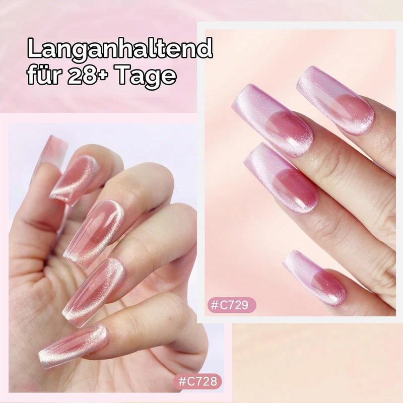 UV Nagellack Thermo 6 Farben UV Gellack Farbwechsel Gel Nagellack