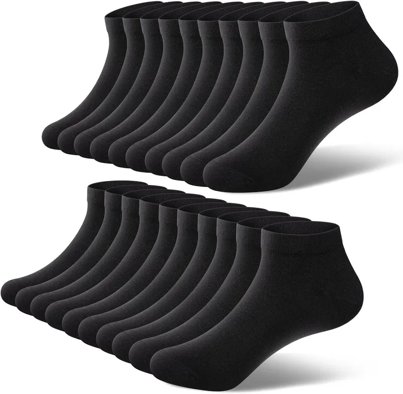 Sneaker Socken Herren Damen 10 Paar Kurzsocken Baumwolle