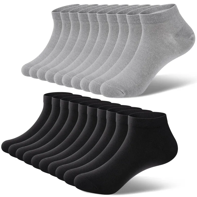 Sneaker Socken Herren Damen 10 Paar Kurzsocken Baumwolle