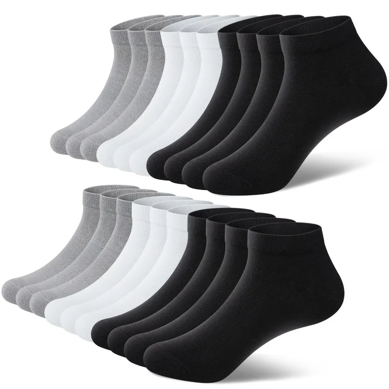 Sneaker Socken Herren Damen 10 Paar Kurzsocken Baumwolle