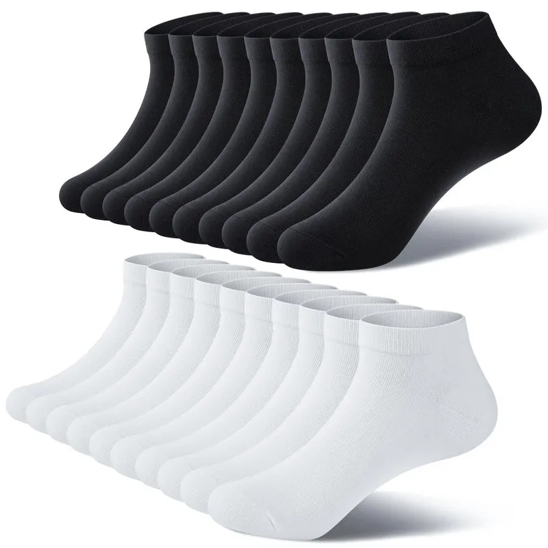 Sneaker Socken Herren Damen 10 Paar Kurzsocken Baumwolle