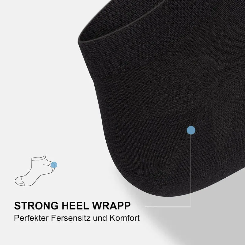 Sneaker Socken Herren Damen 10 Paar Kurzsocken Baumwolle
