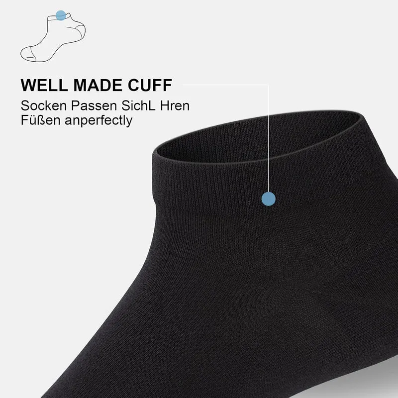 Sneaker Socken Herren Damen 10 Paar Kurzsocken Baumwolle