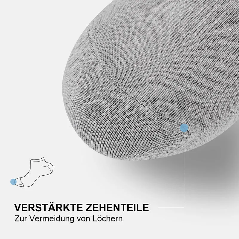 Sneaker Socken Herren Damen 10 Paar Kurzsocken Baumwolle