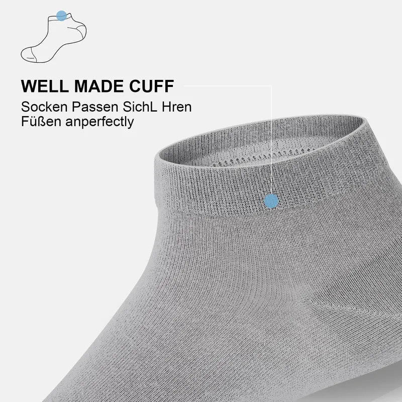 Sneaker Socken Herren Damen 10 Paar Kurzsocken Baumwolle
