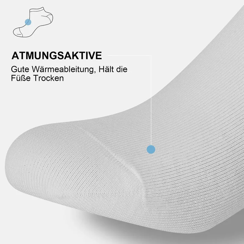 Sneaker Socken Herren Damen 10 Paar Kurzsocken Baumwolle