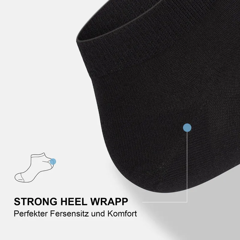 Sneaker Socken Herren Damen 10 Paar Kurzsocken Baumwolle