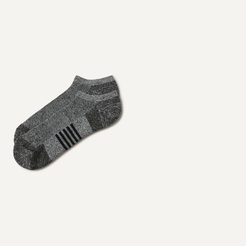 Funktions-Sport-Socken für Herren, Socken aus Baumwolle, gepolstert, 6 Paar