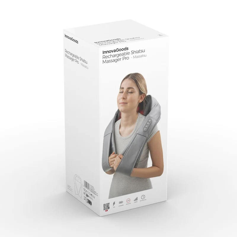 Shiatsu-Massagegerät Pro Massatsu Wiederaufladbar InnovaGoods KD