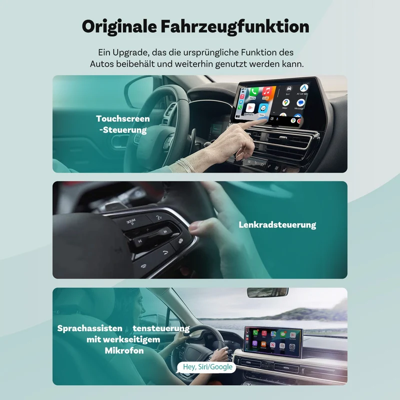 Mini Wireless CarPlay & Android Auto Adapter 2025 – Kabellose Verbindung im Auto | Cervora